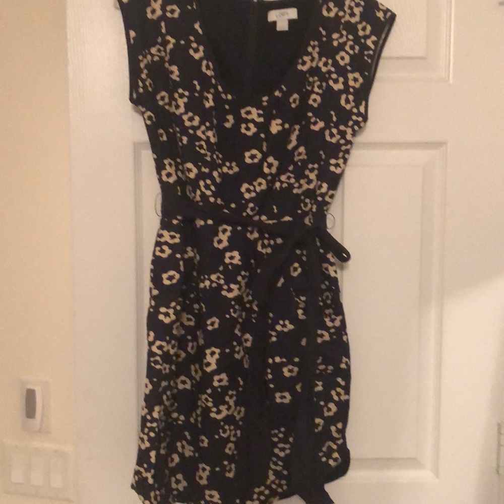 Loft Animal Print Dress
